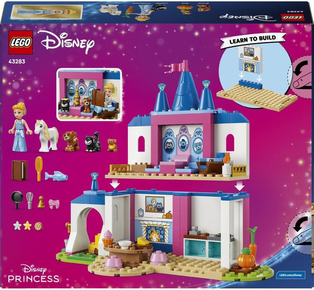 لگو Disney Princess قلعه Cinderella و دوستان حیوانی مدل 43283 لگو Disney Princess قلعه Cinderella و دوستان حیوانی مدل 43283