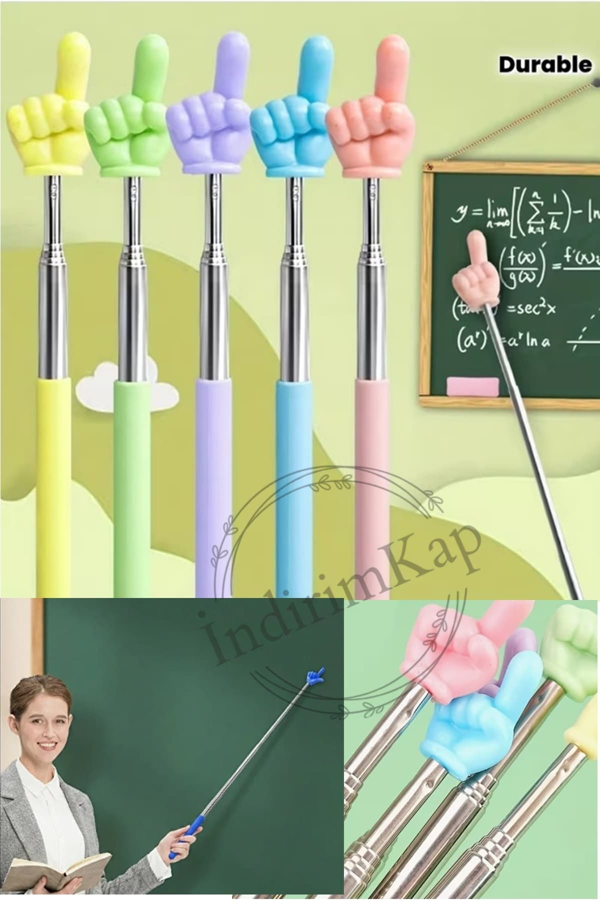 چوب اشاره آموزشی İndirimKap چوبی تاشو و کشویی 20cm-67cm چوب اشاره آموزشی İndirimKap چوبی تاشو و کشویی 20cm-67cm
