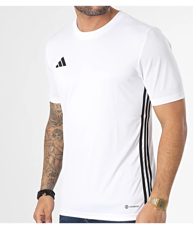 تیشرت ورزشی مردانه adidas Tabela 23 Jsy سفید مدل H44526 تیشرت ورزشی مردانه adidas Tabela 23 Jsy سفید مدل H44526