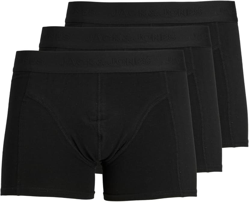 باکسر مردانه JACK & JONES مدل Jacwaistband بسته 3 عددی Noos باکسر مردانه JACK & JONES مدل Jacwaistband بسته 3 عددی Noos