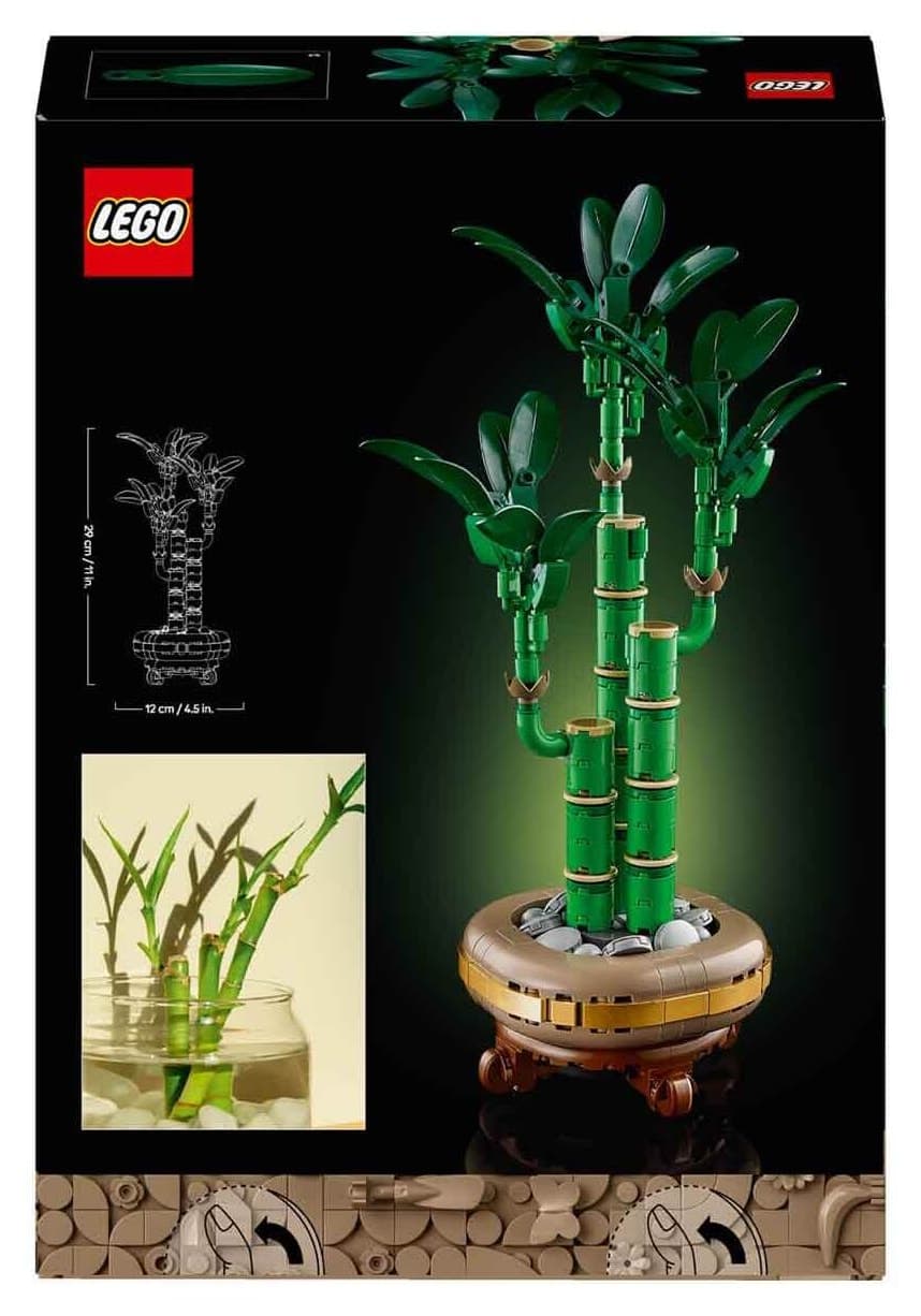 لگو Botanicals بامبوی شانس 10344 مدل گل 325 قطعه لگو Botanicals بامبوی شانس 10344 مدل گل 325 قطعه