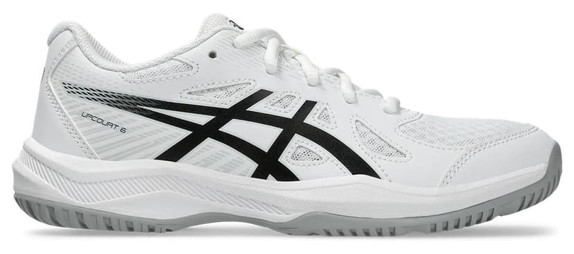 کفش والیبال بچگانه Asics سفید و آبی مدل UPCOURT 6 GS 1074A045-101 کفش والیبال بچگانه Asics سفید و آبی مدل UPCOURT 6 GS 1074A045-101