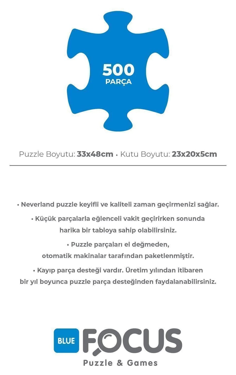 پازل Blue Focus 500 قطعه The Kiss پازل Blue Focus 500 قطعه The Kiss