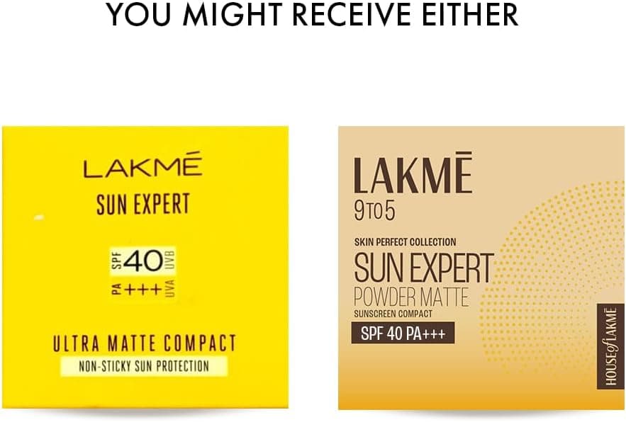 پنکیک فشرده LAKMÉ Sun Expert Ultra Matte SPF 40 PA+++ 7 gm پنکیک فشرده LAKMÉ Sun Expert Ultra Matte SPF 40 PA+++ 7 gm