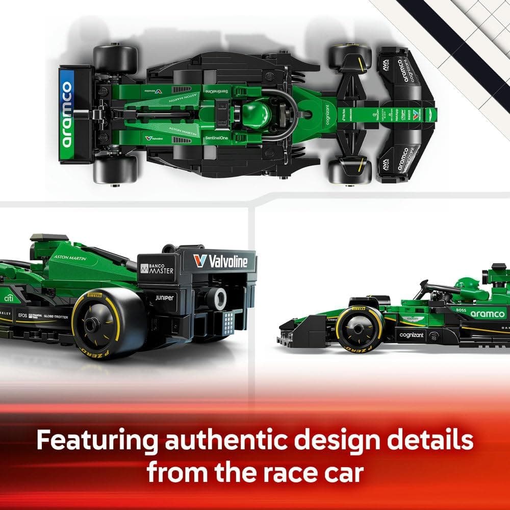لگو Speed Champions ماشین مسابقه مدل Aston Martin Aramco F1 AMR24 77245 لگو Speed Champions ماشین مسابقه مدل Aston Martin Aramco F1 AMR24 77245