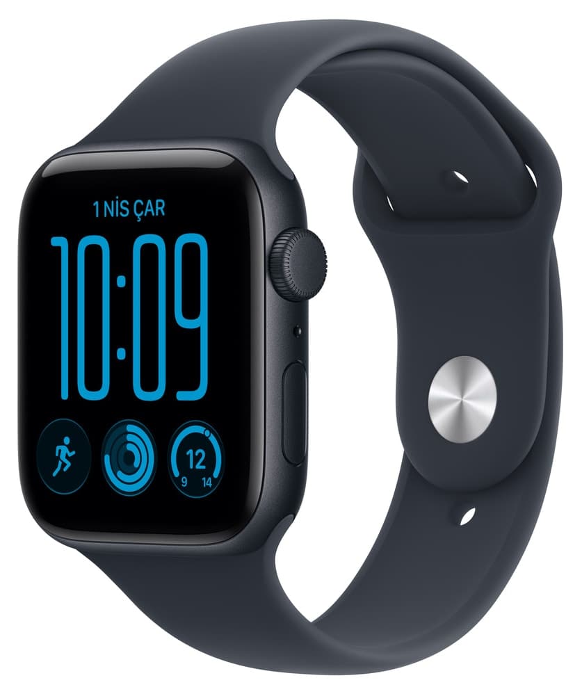 ساعت هوشمند Apple SE 3 GPS 44mm بدنه آلومینیومی نیمهشب بند سرمهای M/L ساعت هوشمند Apple SE 3 GPS 44mm بدنه آلومینیومی نیمهشب بند سرمهای M/L