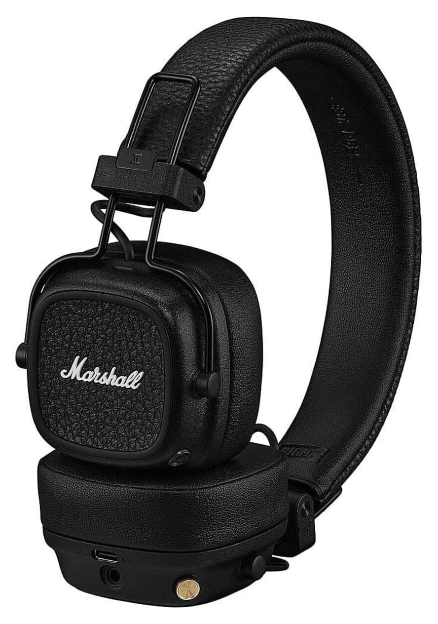 هدفون بلوتوثی Marshall مشکی Major V هدفون بلوتوثی Marshall مشکی Major V
