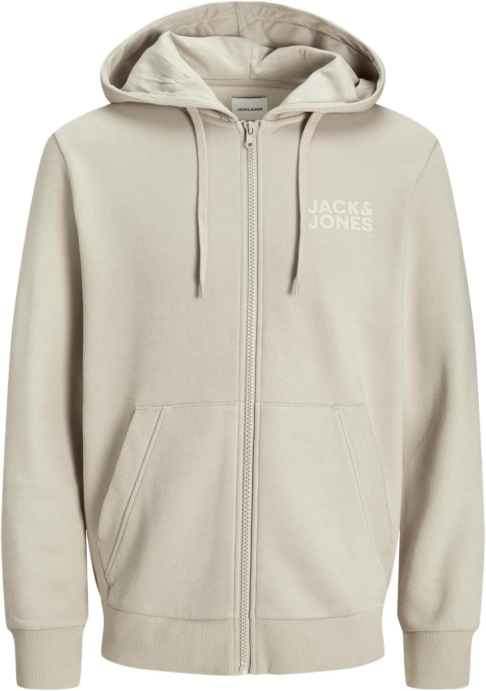 سویشرت مردانه JACK & JONES با کلاه زیپدار مدل JJECORP LOGO مهتابی سایز L سویشرت مردانه JACK & JONES با کلاه زیپدار مدل JJECORP LOGO مهتابی سایز L
