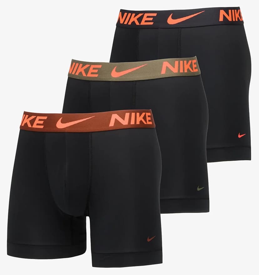 باکسر مردانه Nike لوگودار مناسب استفاده روزمره مشکی-نارنجی باکسر مردانه Nike لوگودار مناسب استفاده روزمره مشکی-نارنجی