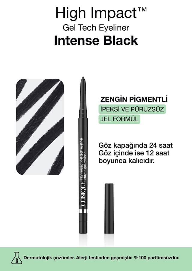 خط چشم Clinique High Impact Gel Tech مشکی شدید 0.35g خط چشم Clinique High Impact Gel Tech مشکی شدید 0.35g