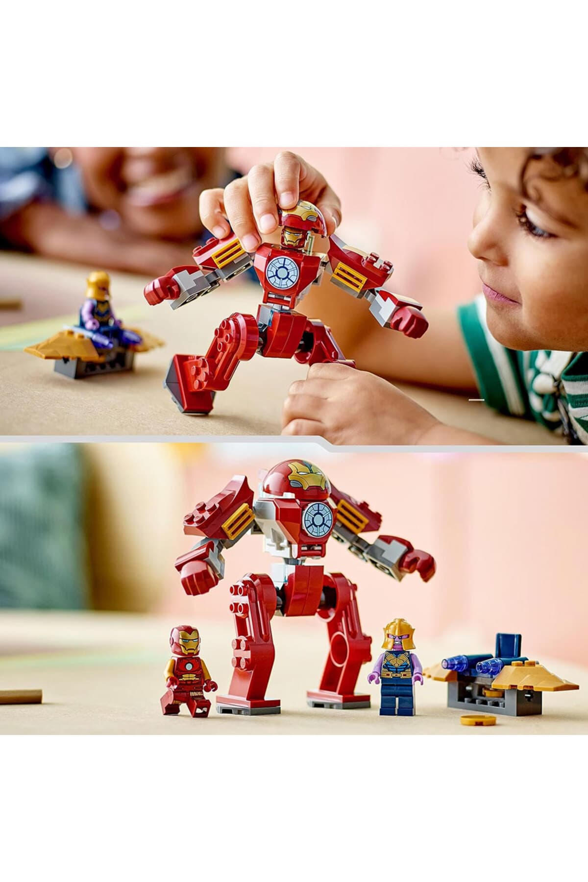 مجموعه ساختنی لگو Marvel Iron Man Hulkbuster برای مقابله با Thanos مدل 76263 مجموعه ساختنی لگو Marvel Iron Man Hulkbuster برای مقابله با Thanos مدل 76263