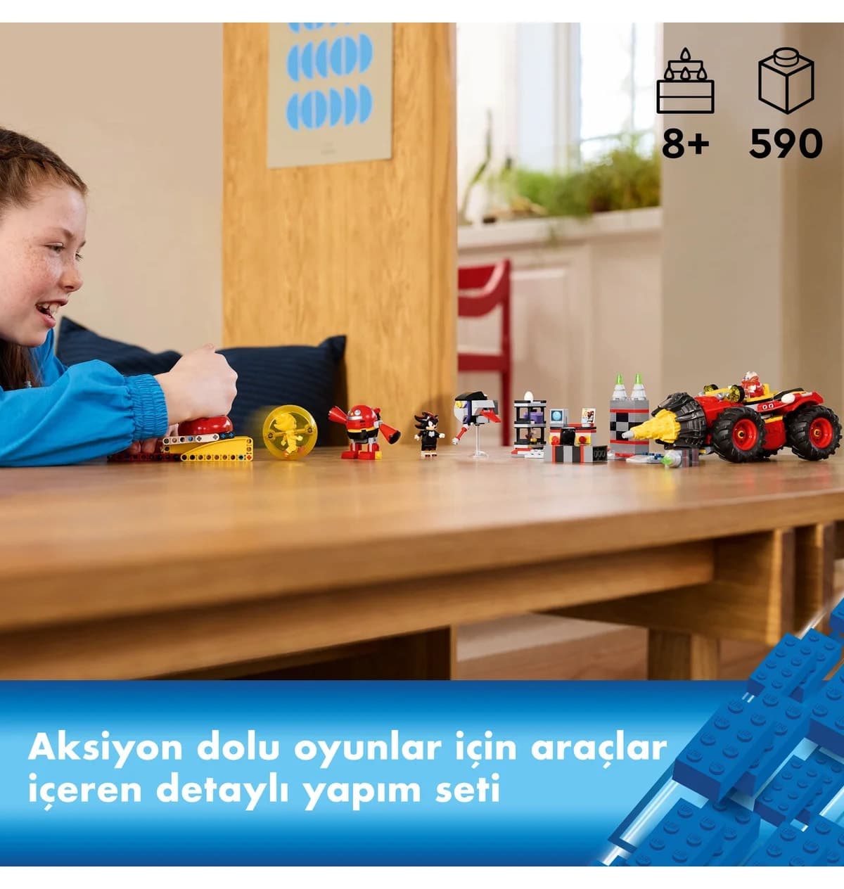 لگو Sonic the Hedgehog Super Sonic مقابل Egg Drillster مدل 76999 لگو Sonic the Hedgehog Super Sonic مقابل Egg Drillster مدل 76999