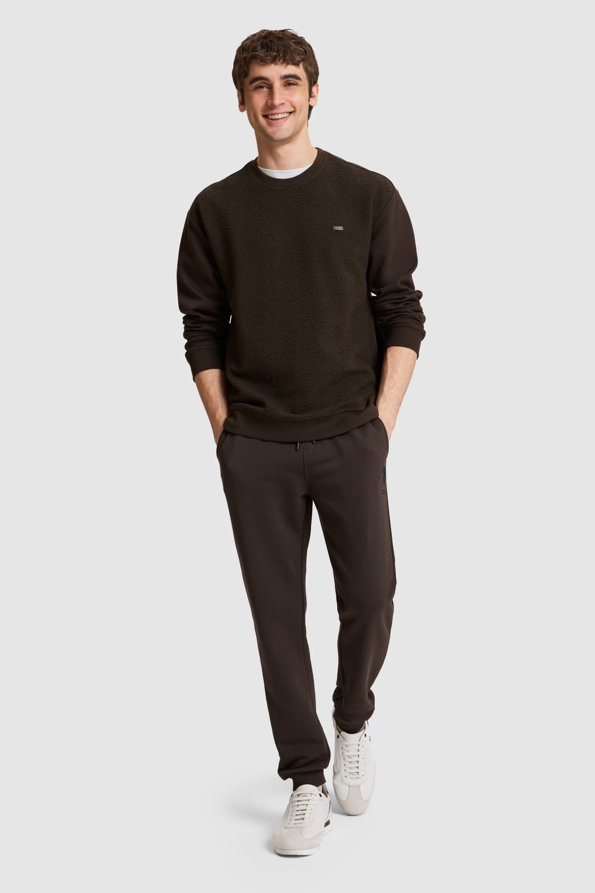 سوئیشرت مردانه U.S. Polo Assn. قهوهای تیره مدل 50329411-VR084 سوئیشرت مردانه U.S. Polo Assn. قهوهای تیره مدل 50329411-VR084