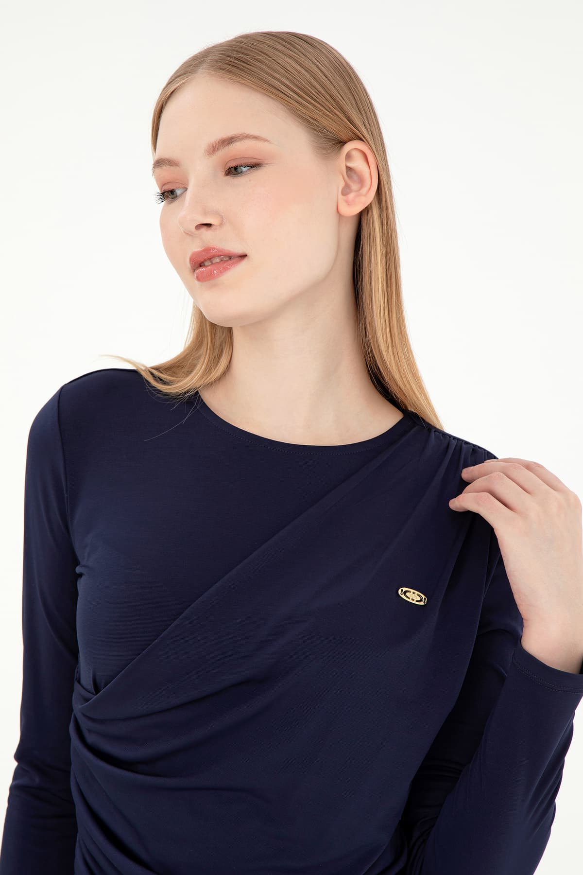 سویشرت زنانه U.S. Polo Assn. سرمهای یقه گرد مدل 50291561-VR033 سویشرت زنانه U.S. Polo Assn. سرمهای یقه گرد مدل 50291561-VR033