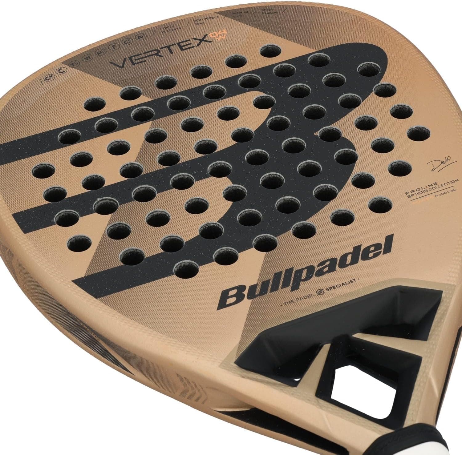 راکت پدل زنانه Bullpadel کربنی مدل VERTEX 04 W 25 راکت پدل زنانه Bullpadel کربنی مدل VERTEX 04 W 25