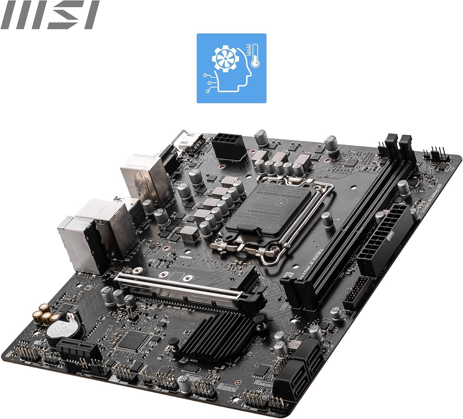 مادربرد MSI مدل PRO H610M-E با پشتیبانی از پردازندههای اینتل نسل ۱۲ مادربرد MSI مدل PRO H610M-E با پشتیبانی از پردازندههای اینتل نسل ۱۲