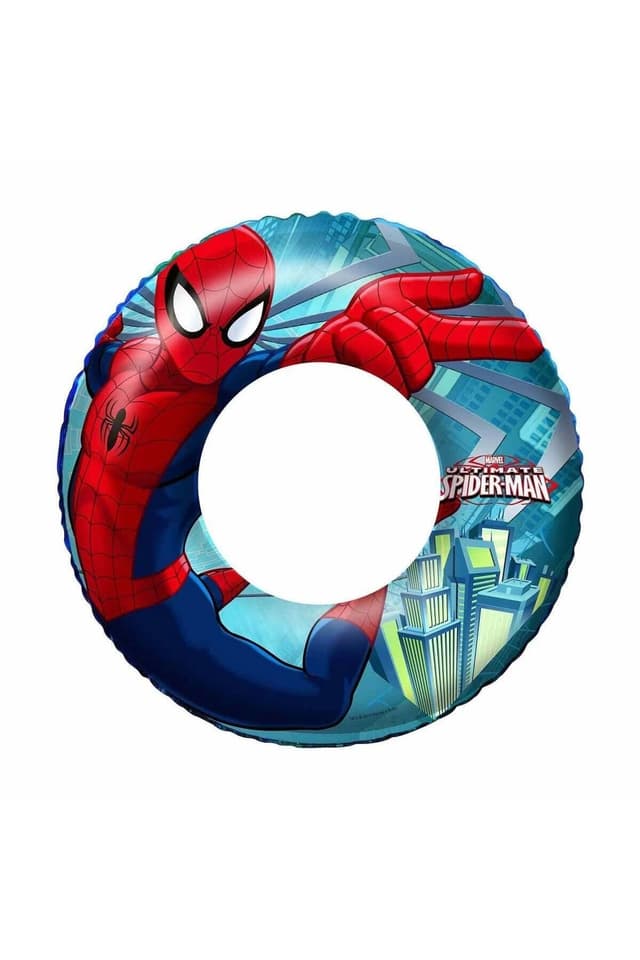 حلقه شنا Bestway طرح Spiderman 56 Cm مدل 98003 حلقه شنا Bestway طرح Spiderman 56 Cm مدل 98003