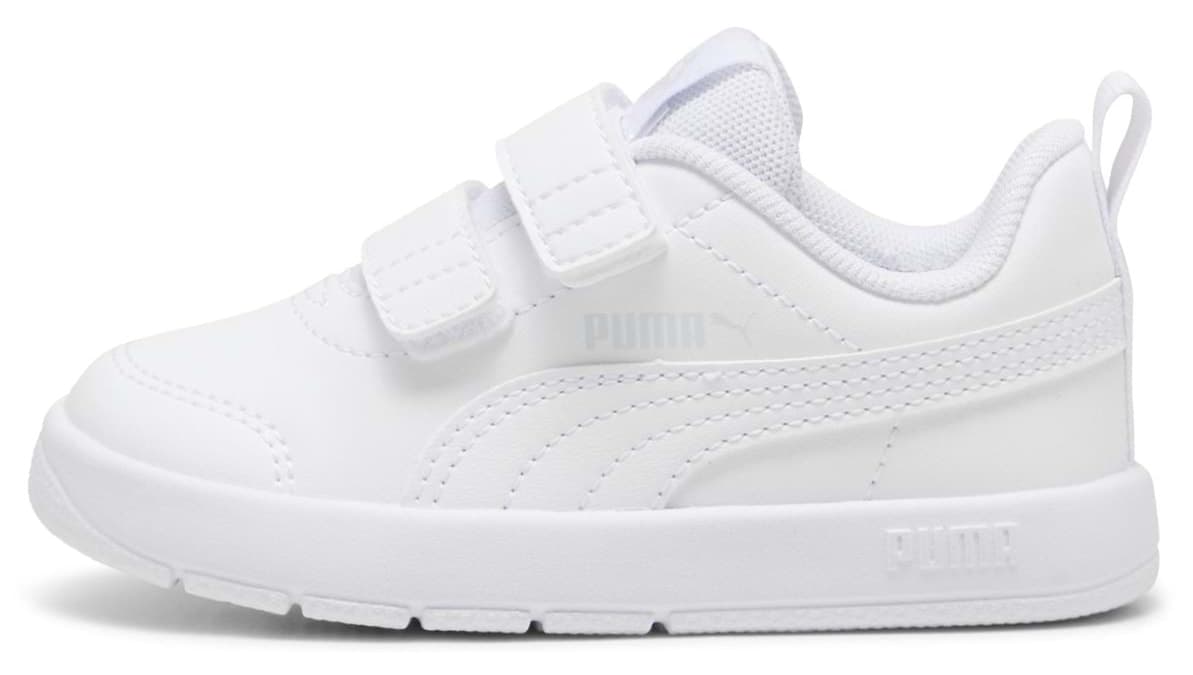 کفش ورزشی بچگانه Puma ارتوپدی سفید مدل Courtflex V3 V PS 397642 کفش ورزشی بچگانه Puma ارتوپدی سفید مدل Courtflex V3 V PS 397642