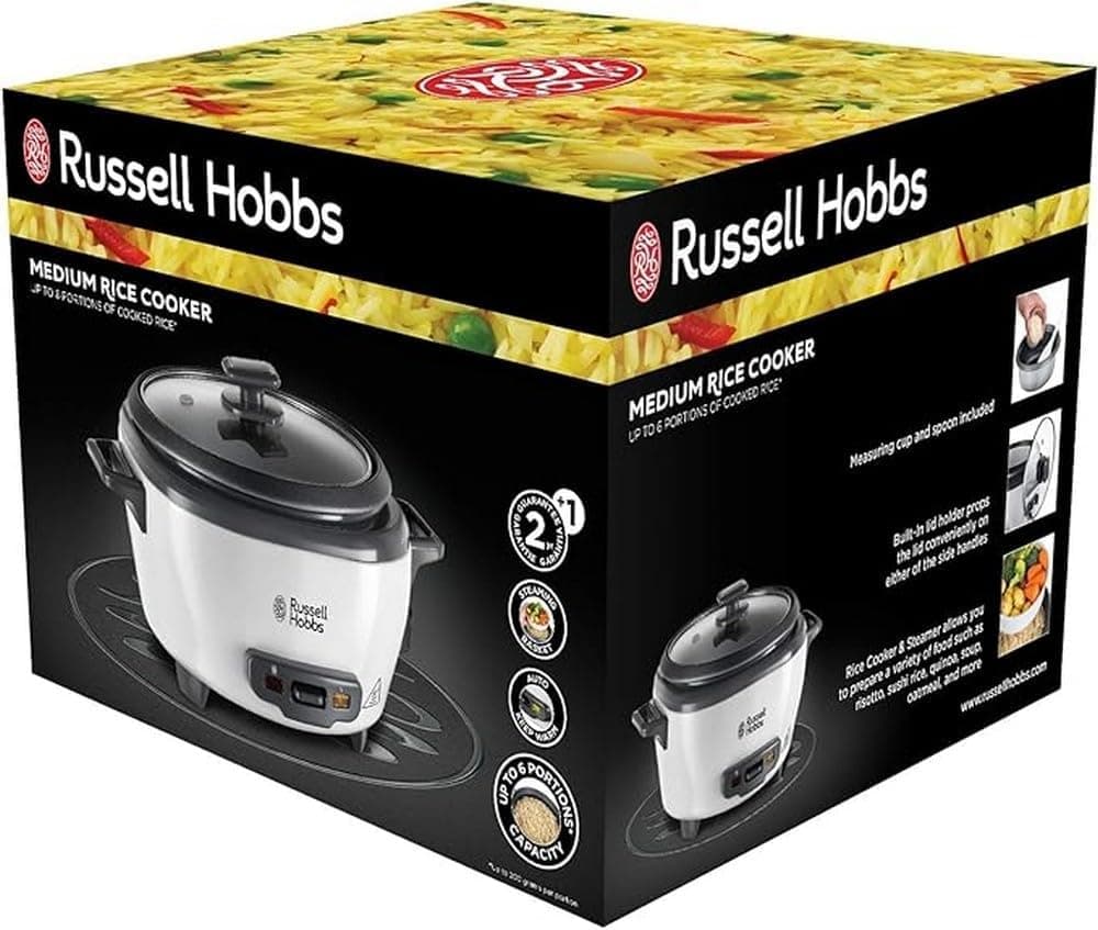 پلوپز کوچک Russell Hobbs با ظرفیت 0.8 لیتر پلوپز کوچک Russell Hobbs با ظرفیت 0.8 لیتر