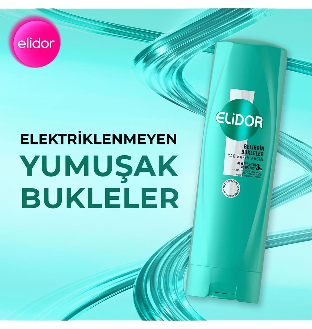 کرم مراقبت مو Elidor برای فرهای مشخص 350 ml x2 کرم مراقبت مو Elidor برای فرهای مشخص 350 ml x2