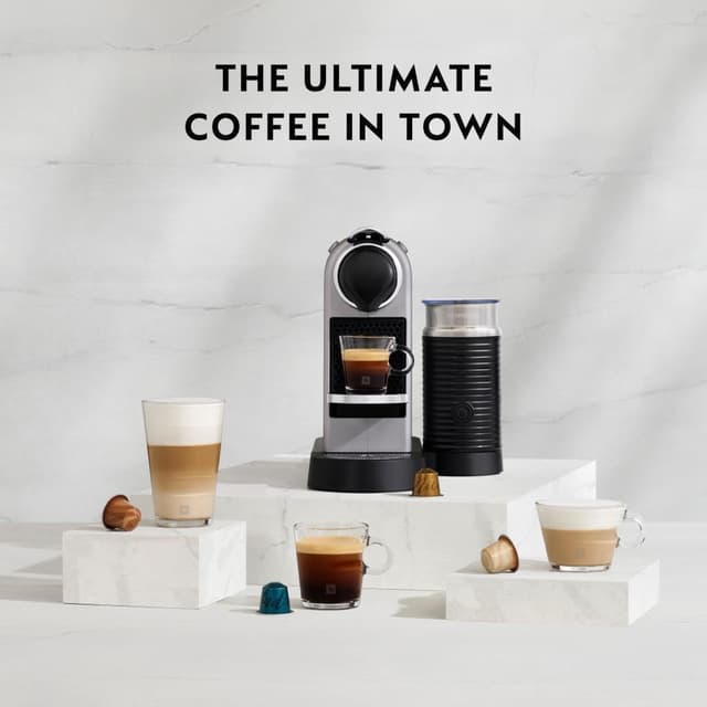 ست Nespresso Citiz Platinium C145 با کفساز شیر Aeroccino 3 ست Nespresso Citiz Platinium C145 با کفساز شیر Aeroccino 3