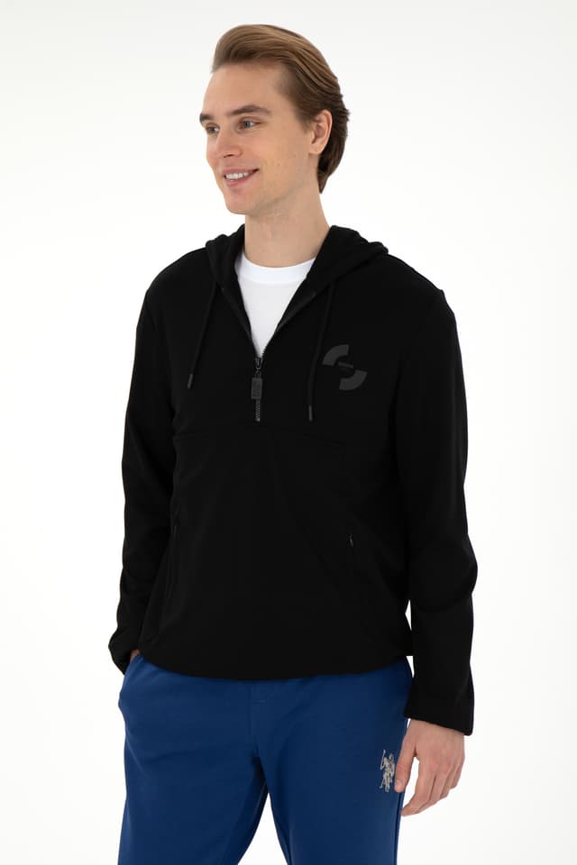 سوئیشرت مردانه U.S. Polo Assn. مشکی مدل 50290860-VR046 سوئیشرت مردانه U.S. Polo Assn. مشکی مدل 50290860-VR046