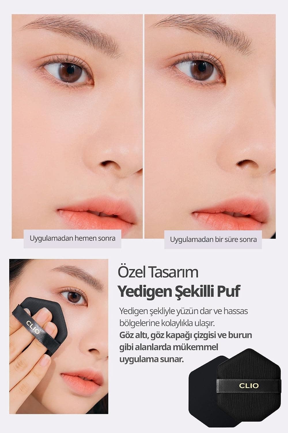 کوشن مات CLIO با پوشانندگی مدل Kill Cover Fixer Cushion+Refill SPF50+/PA+++ رنگ 04/Ginger کوشن مات CLIO با پوشانندگی مدل Kill Cover Fixer Cushion+Refill SPF50+/PA+++ رنگ 04/Ginger