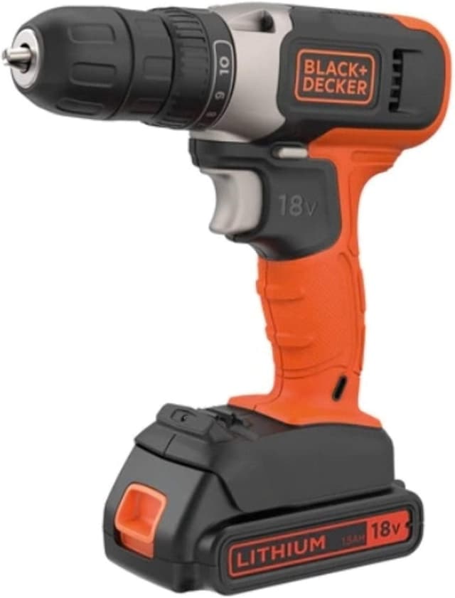 دریل پیچگوشتی شارژی BLACK+DECKER لیتیومیون 18V 1.5Ah نارنجی/مشکی مدل BCD001C1-GB با ضمانت 2 ساله دریل پیچگوشتی شارژی BLACK+DECKER لیتیومیون 18V 1.5Ah نارنجی/مشکی مدل BCD001C1-GB با ضمانت 2 ساله