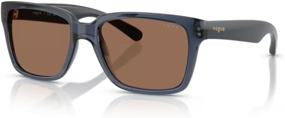 عینک آفتابی مردانه Vogue Eyewear آبی شفاف مدل VO-0VO5648SI-298673-54 عینک آفتابی مردانه Vogue Eyewear آبی شفاف مدل VO-0VO5648SI-298673-54
