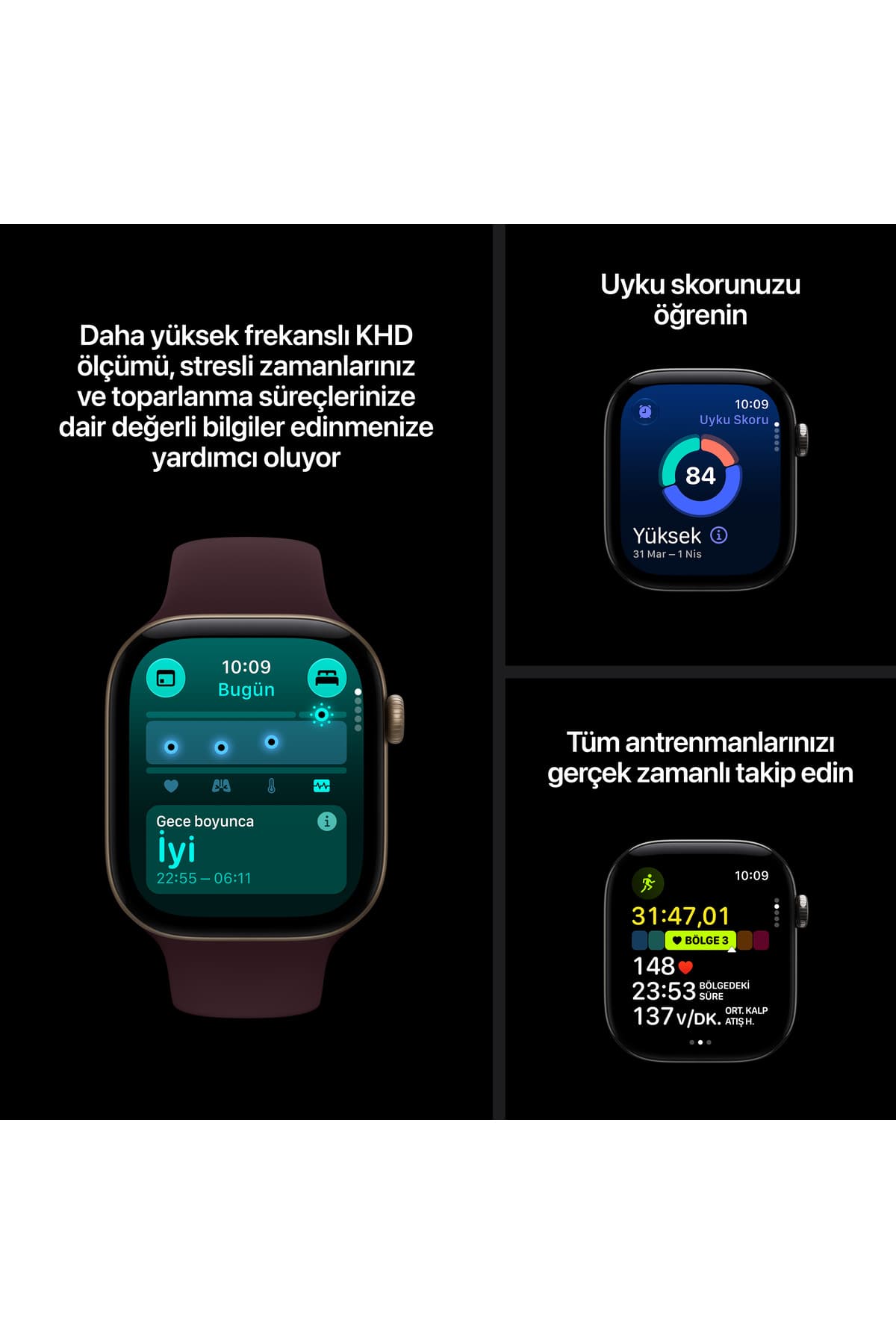 ساعت هوشمند Apple Watch Series 12 GPS با بدنه آلومینیومی مشکی و بند ورزشی مشکی 46mm سایز S/M ساعت هوشمند Apple Watch Series 12 GPS با بدنه آلومینیومی مشکی و بند ورزشی مشکی 46mm سایز S/M