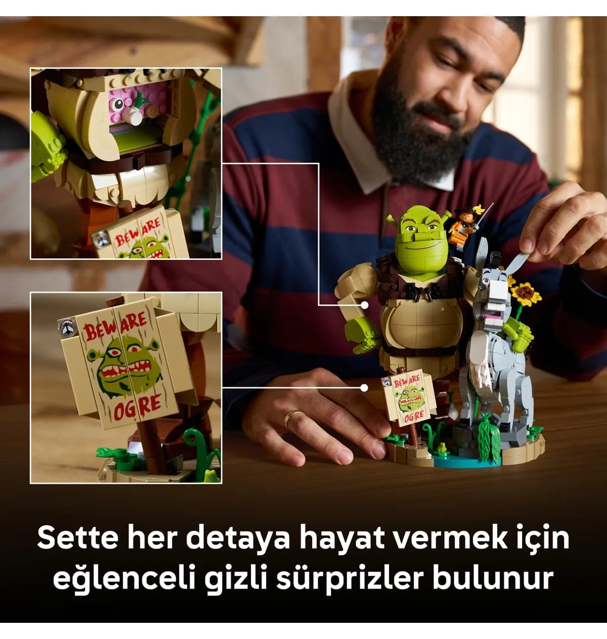 لگو Shrek بزرگسالان با 1403 قطعه مدل 72423 لگو Shrek بزرگسالان با 1403 قطعه مدل 72423