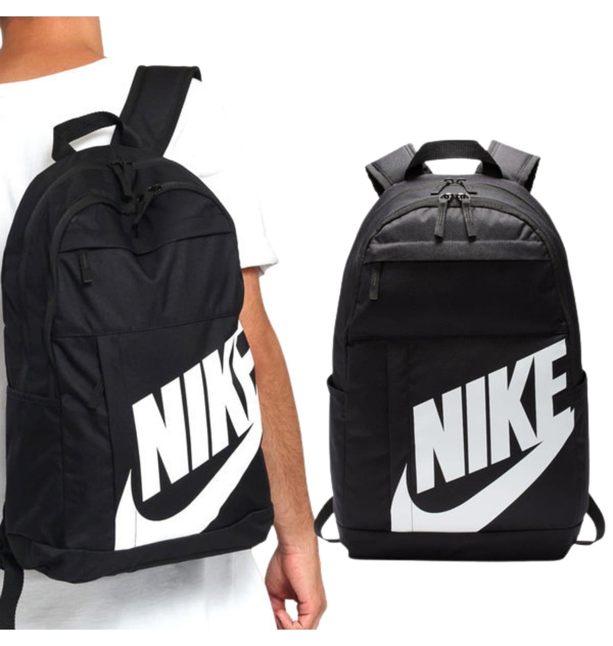 کوله پشتی مدرسه زنانه Nike مناسب استفاده روزانه دو محفظه سیاه مدل BA5876-082 کوله پشتی مدرسه زنانه Nike مناسب استفاده روزانه دو محفظه سیاه مدل BA5876-082