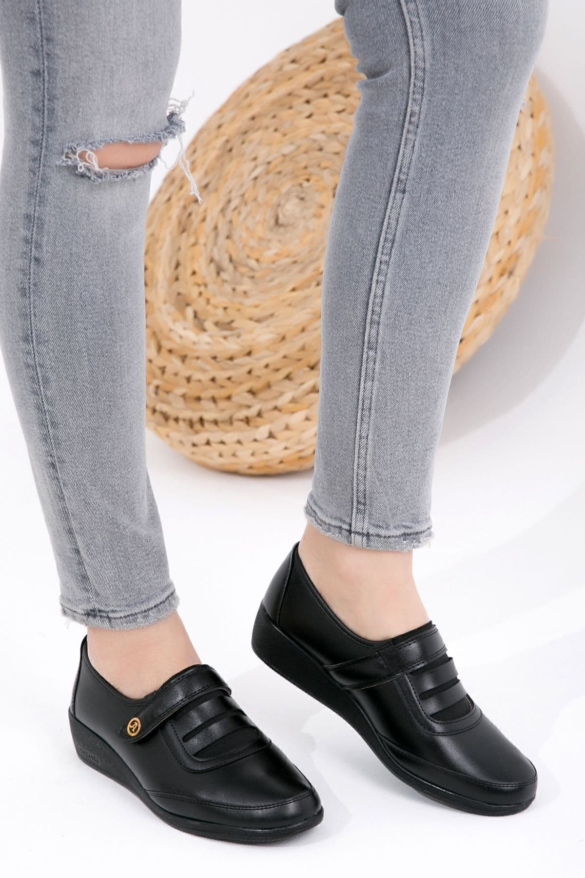کفش زنانه مشکی کلاسیک KAOF SHOES ارتوپدی کفش زنانه مشکی کلاسیک KAOF SHOES ارتوپدی