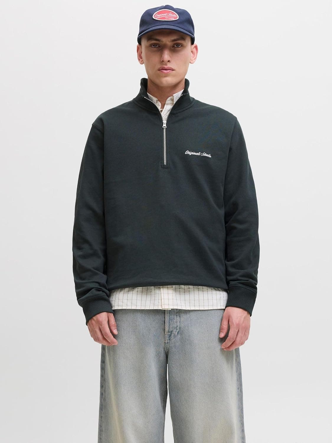 سوئیشرت مردانه JACK & JONES یقه بلند مدل Jornorrebro سوئیشرت مردانه JACK & JONES یقه بلند مدل Jornorrebro
