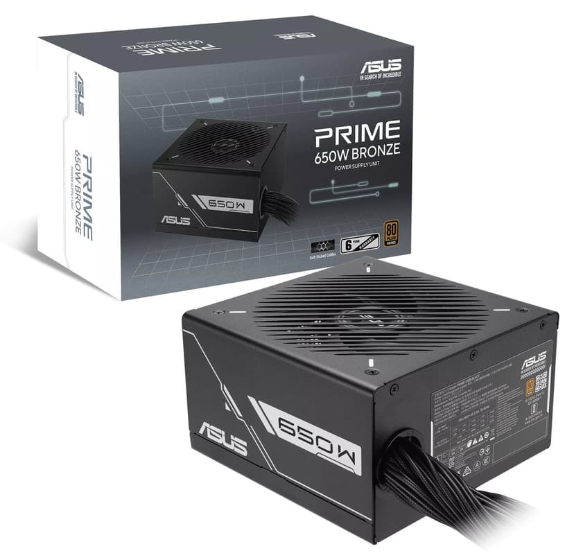 منبع تغذیه گیمینگ ASUS Prime 650B 650W با گواهی 80+ Bronze مدل 90YE00Y1-B0NA00 منبع تغذیه گیمینگ ASUS Prime 650B 650W با گواهی 80+ Bronze مدل 90YE00Y1-B0NA00