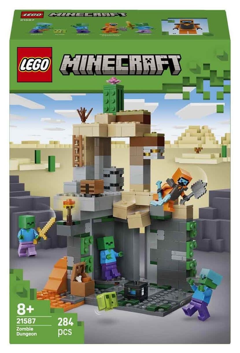 لگو Minecraft زندان زامبی مدل 21587 لگو Minecraft زندان زامبی مدل 21587