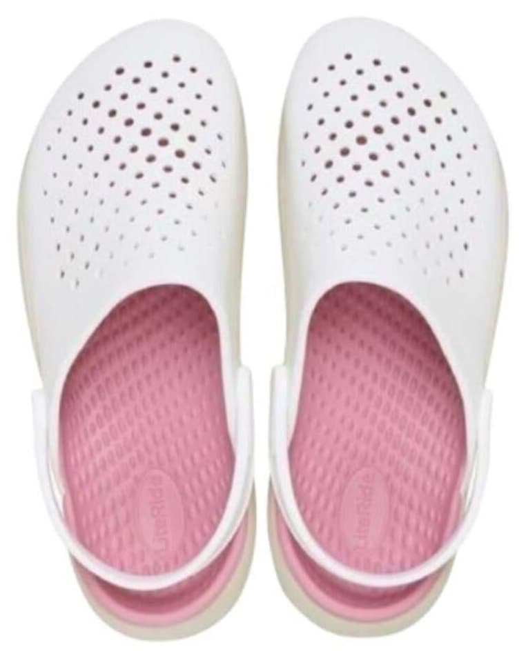 دمپایی زنانه Crocs InMotion Clog سفید مدل 209964-100 دمپایی زنانه Crocs InMotion Clog سفید مدل 209964-100