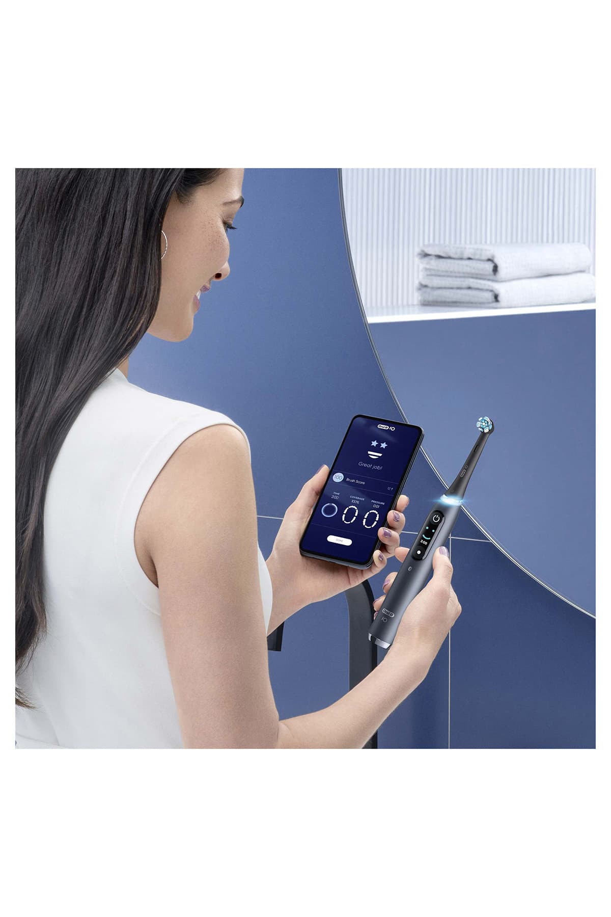 ست 2 عددی مسواک شارژی Oral-B iO 9 مشکی/صورتی ست 2 عددی مسواک شارژی Oral-B iO 9 مشکی/صورتی