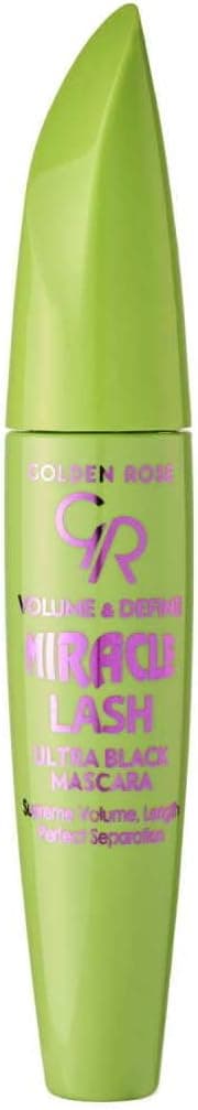 ریمل Golden Rose مدل Volume & Define Miracle Lash با حجمدهنده و ساینده مشکی ریمل Golden Rose مدل Volume & Define Miracle Lash با حجمدهنده و ساینده مشکی