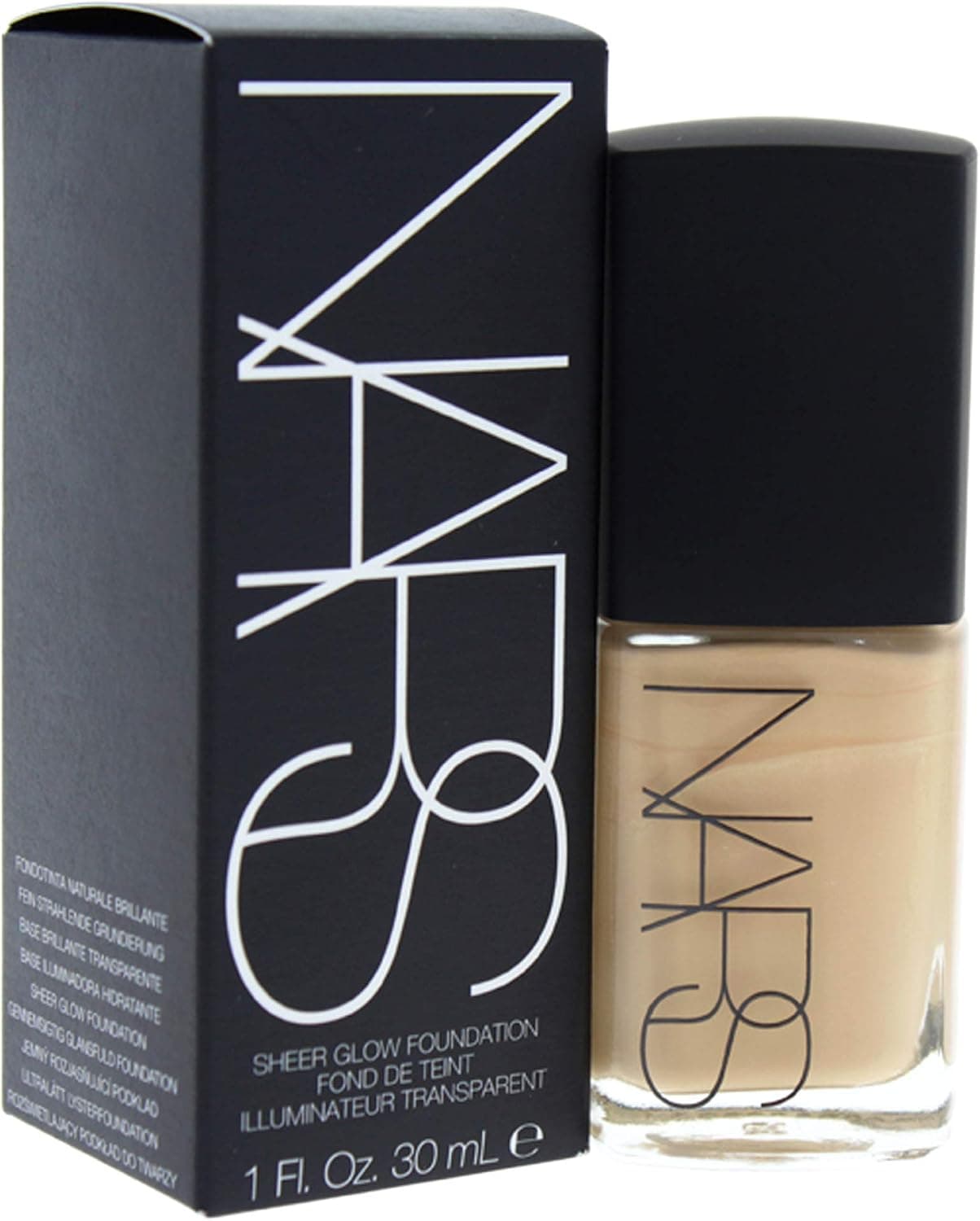 کرم پودر NARS Sheer Glow رنگ Punjab کرم پودر NARS Sheer Glow رنگ Punjab