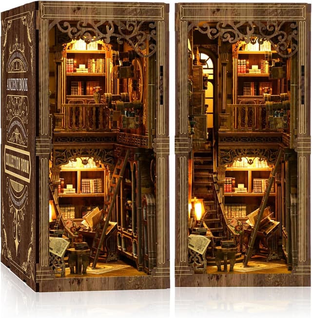 کیت بوکناک Cuiwos پازل چوبی مینیاتوری با چراغهای LED مدل Classic Edition کیت بوکناک Cuiwos پازل چوبی مینیاتوری با چراغهای LED مدل Classic Edition