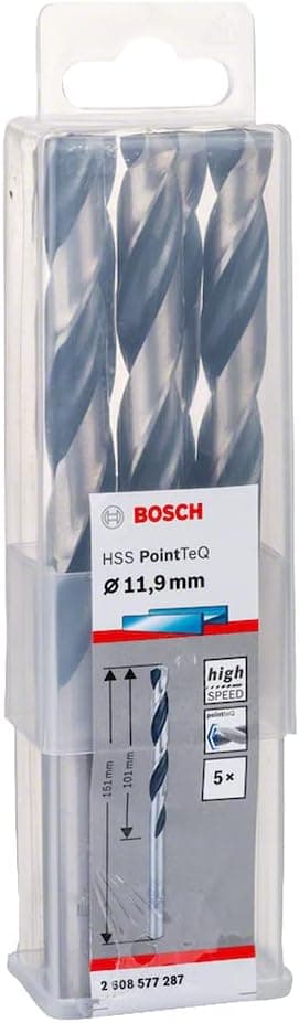 مته فلزی BOSCH اچاساس PointTeQ مطابق DIN 338 سایز 2,5 X 30 57 mm مدل 2608577193 مته فلزی BOSCH اچاساس PointTeQ مطابق DIN 338 سایز 2,5 X 30 57 mm مدل 2608577193