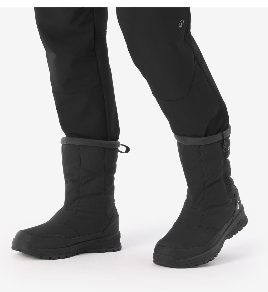 چکمه برفی مردانه Decathlon Quechua ضدآب مشکی مدل NH100 چکمه برفی مردانه Decathlon Quechua ضدآب مشکی مدل NH100