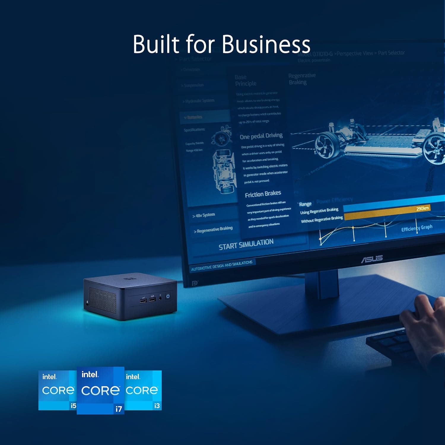 مینی کامپیوتر Intel Core i7-1360P ایسوس مدل RNUC13ANKI700002I مینی کامپیوتر Intel Core i7-1360P ایسوس مدل RNUC13ANKI700002I