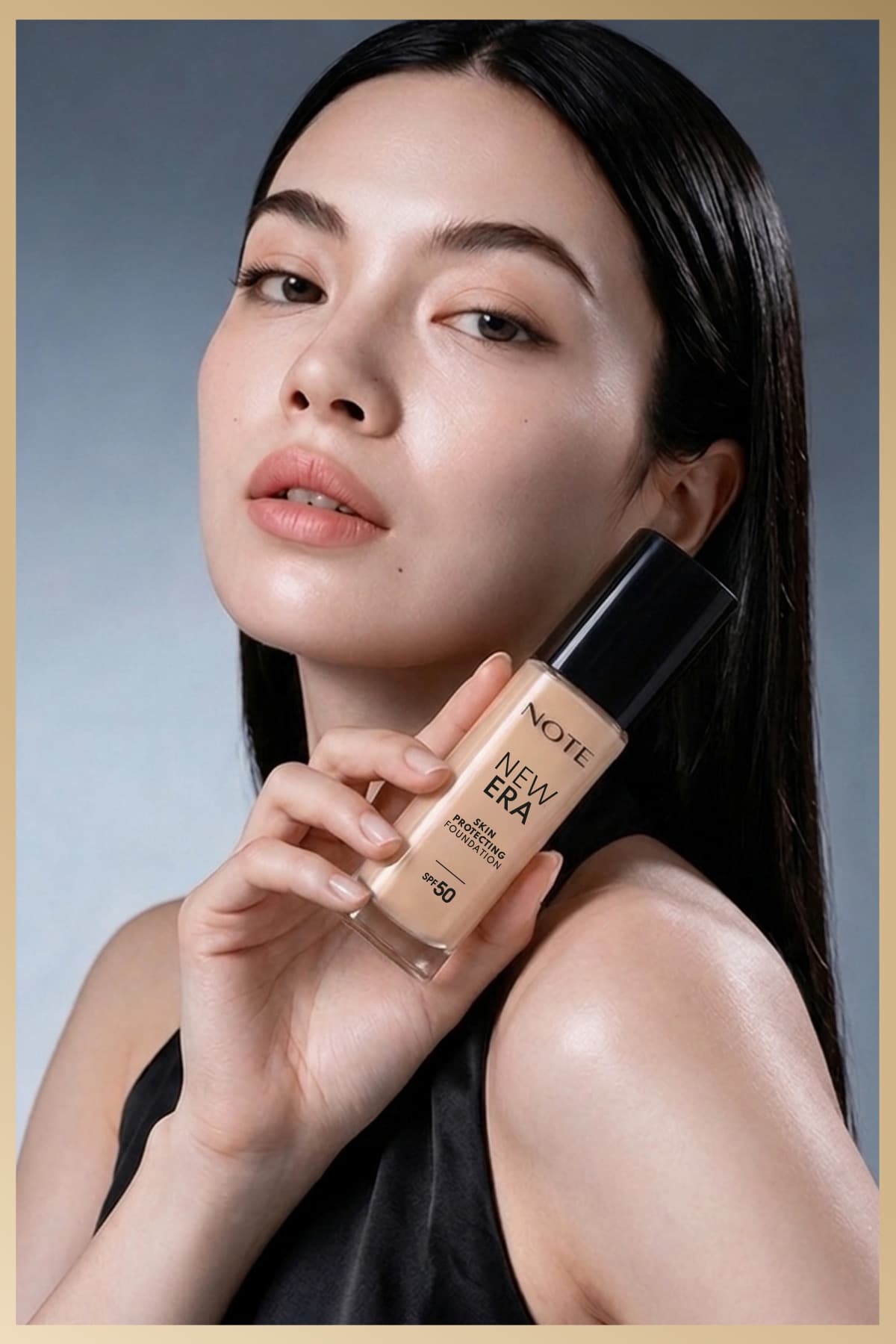 کرمپودر Note Cosmetics New Era محافظ پوست SPF 50 حاوی اسید هیالورونیک مدل 110 Soft Ivory کرمپودر Note Cosmetics New Era محافظ پوست SPF 50 حاوی اسید هیالورونیک مدل 110 Soft Ivory