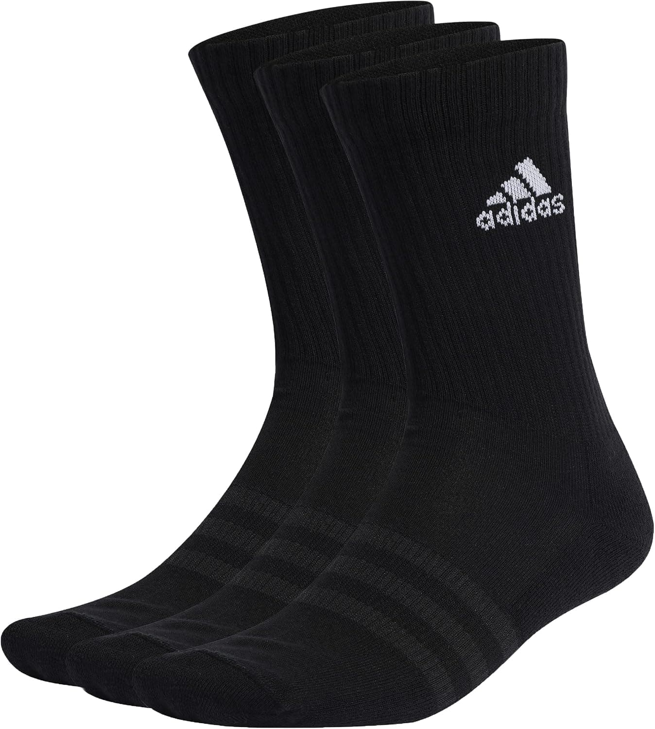 جوراب ساقدار یونیسکس بزرگسالان adidas با کف نرم 3 جفت جوراب ساقدار یونیسکس بزرگسالان adidas با کف نرم 3 جفت