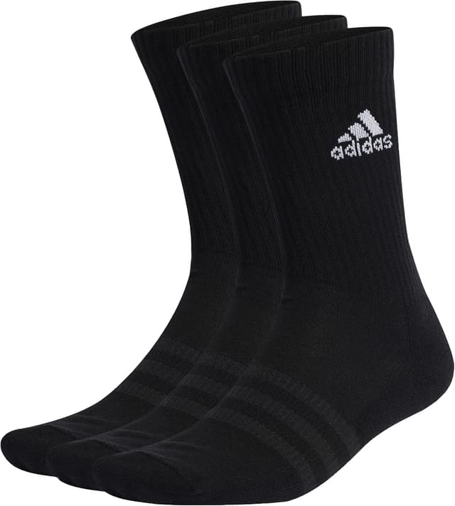 جوراب ساقدار یونیسکس بزرگسالان adidas با کف نرم 3 جفت جوراب ساقدار یونیسکس بزرگسالان adidas با کف نرم 3 جفت