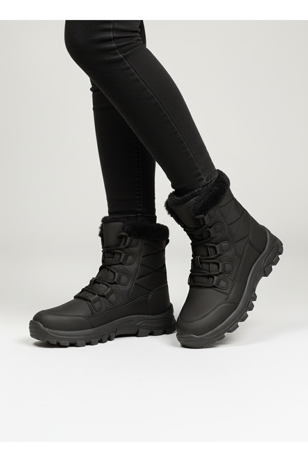 بوت برفی زنانه Runnix Shoes با کفی حرارتی و آستر خز، ضدآب با زیره ضخیم مدل SNORA بوت برفی زنانه Runnix Shoes با کفی حرارتی و آستر خز، ضدآب با زیره ضخیم مدل SNORA