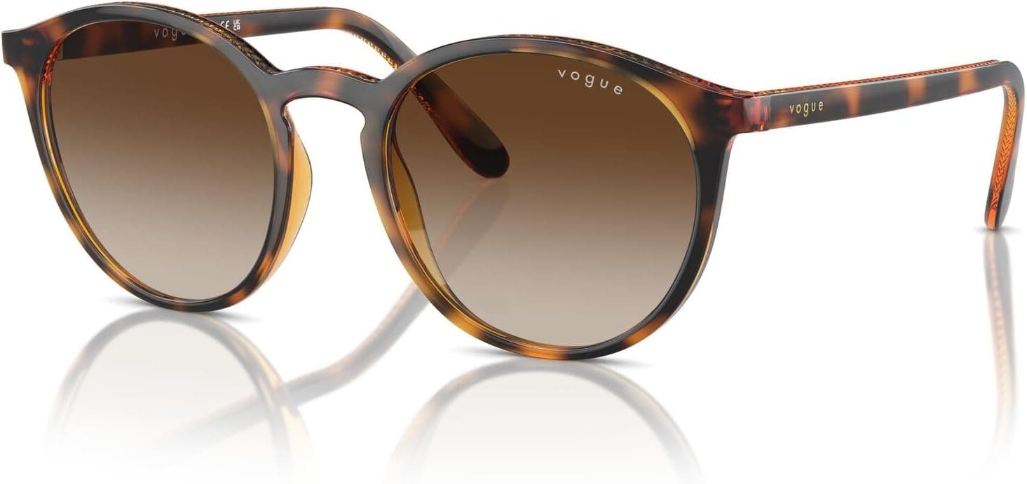 عینک آفتابی زنانه Vogue Eyewear In Vogue هاوانای تیره مدل VO-0VO5544SI-W65613-51 عینک آفتابی زنانه Vogue Eyewear In Vogue هاوانای تیره مدل VO-0VO5544SI-W65613-51