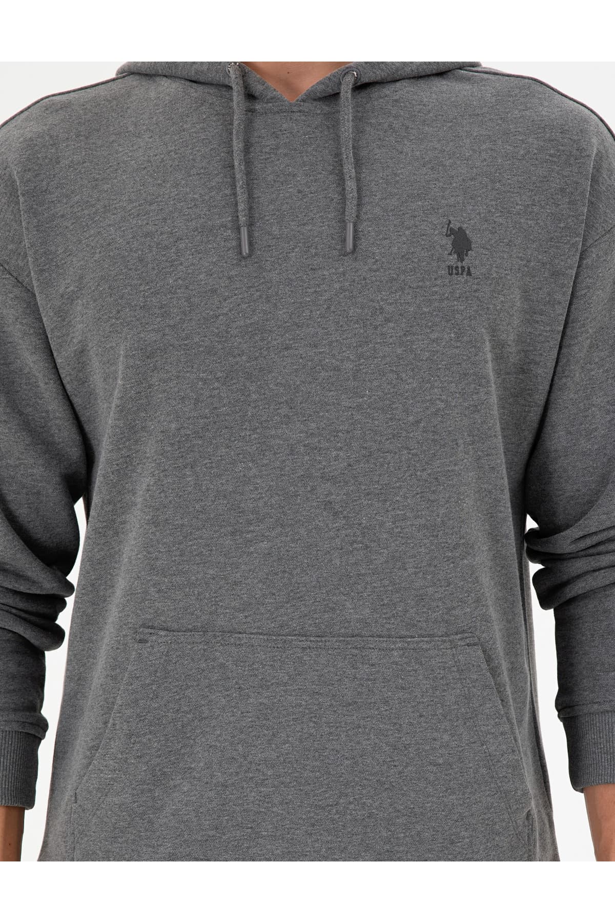 سوئیشرت مردانه U.S. Polo Assn. ساده رنگ آنتراسیت ملانژ مدل 50298271-VR081 سوئیشرت مردانه U.S. Polo Assn. ساده رنگ آنتراسیت ملانژ مدل 50298271-VR081